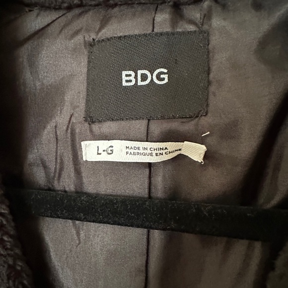 Leather jacket size large ( L) Aviator bomber - Picture 7 of 11